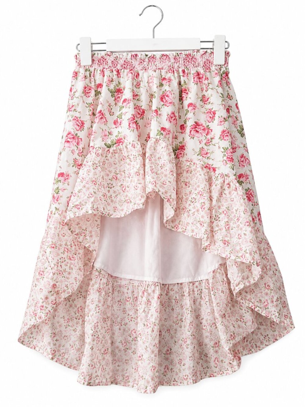 Love Shack Fancy x American Girl Cotton Floral Flutter Pink Melody Skirt Sz M